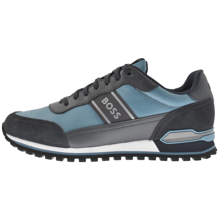 BOSS Parkour L Runner Trainers Blue Mainline Menswear